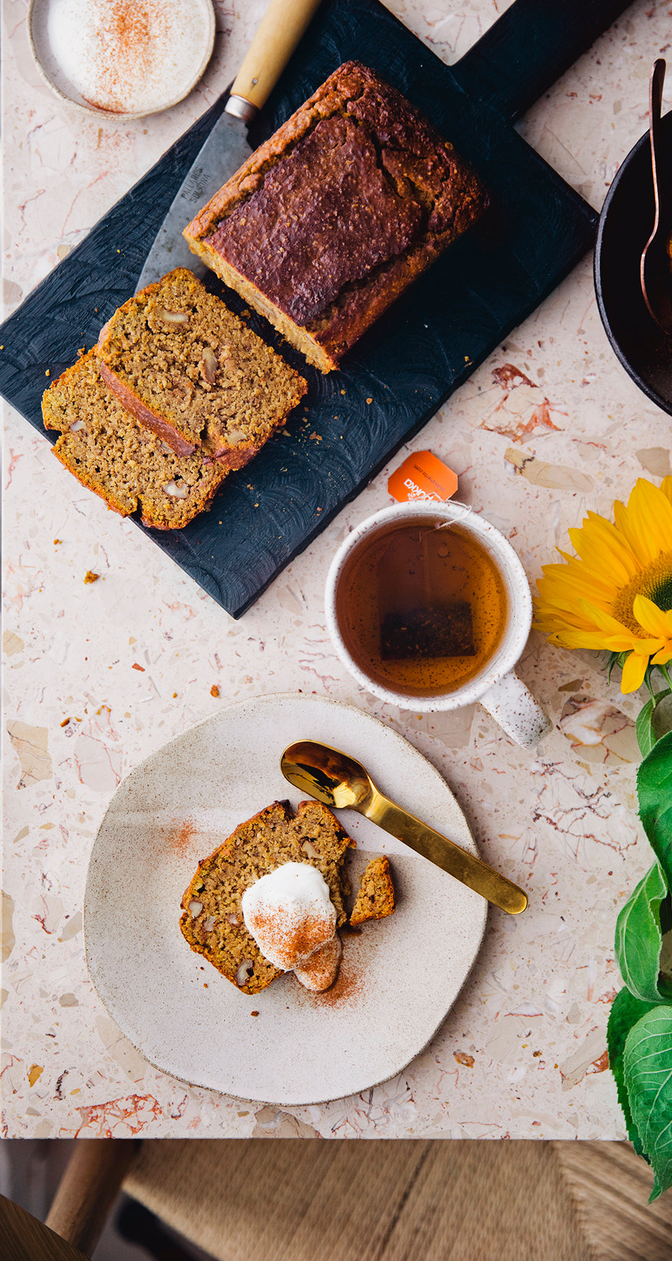 Sweet Spiced Pumpkin Bread